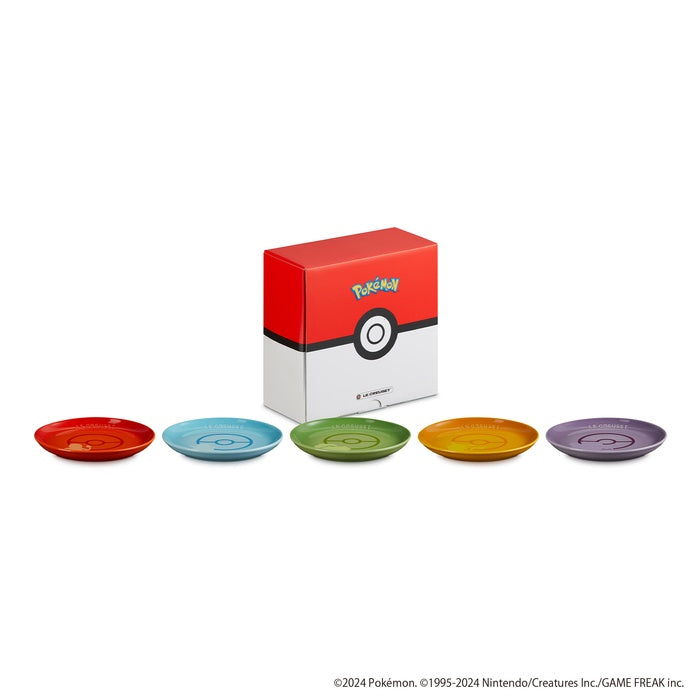 Pokemon Sphere Plate 17cm (5P)-1